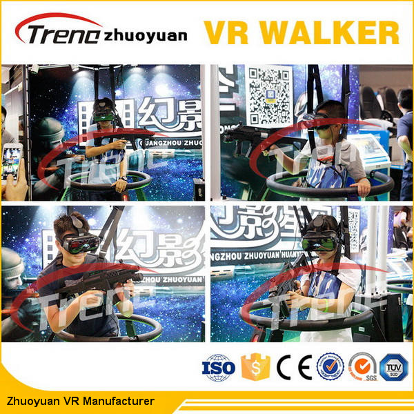 Phổ biến giải trí ảo thực tế mô phỏng VR Treadmill 360 độ Immersion 140 Kg