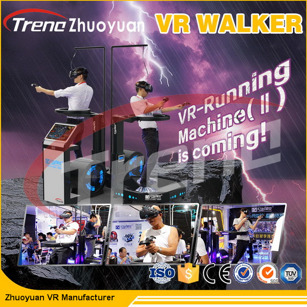Đen 220 V thực tế Walker Công viên Theme VR 360 độ Immersion 140 Kg
