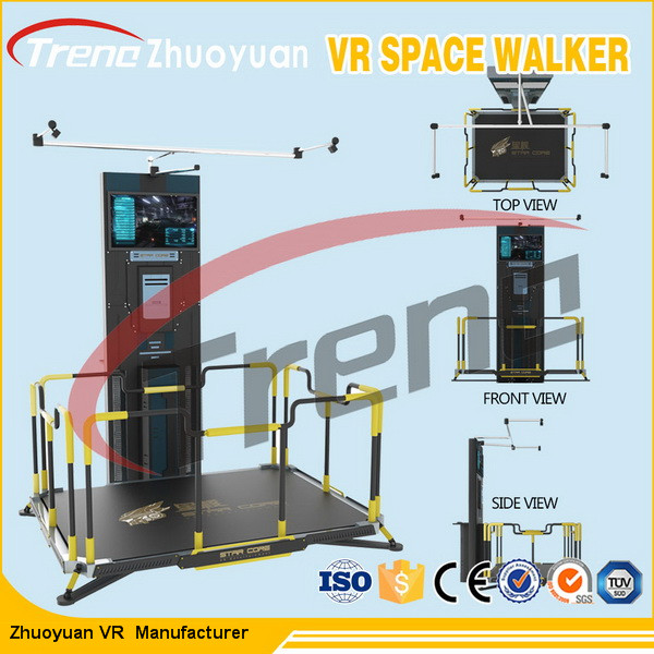 Phim hoạt hình ảo tương tác VR Space Walk Cho Shopping Mall và 2 Shooting Guns