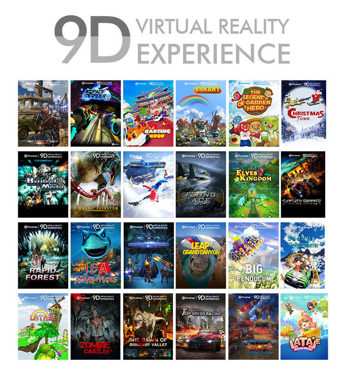 Kính Funin VR 3DM Lợi nhuận cao Rạp chiếu phim năng động 5D tương tác 7d