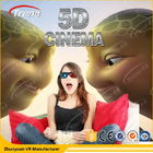 70 PCS 5D Movies + 7 PCS 7D Shooting Games Safety Theme Park Roller Coasters 5D Cinema Simulator With Hydraulic System