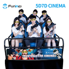 Chuyển động tương tác Rạp chiếu phim 7D trên xe tải Công viên giải trí Trò chơi Nhà máy 5d Theater Rider