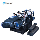 Công viên giải trí Nhiều người chơi Tàu lượn siêu tốc 9D VR Cinema Chair Simulator