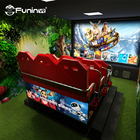 Màn hình 3D Thiết bị chiếu phim mô phỏng 5D thương mại trong nhà cho công viên giải trí