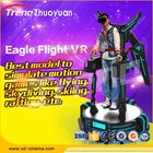 Bộ mô phỏng chuyến bay Eagle Eagle 0,5KW 9D VR với các trò chơi tương tác và súng bắn