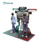 0.8kw Stand Up Flight VR Simulator Với màn hình đầu nghe VR phim 30PCS