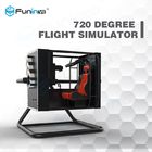 Bộ mô phỏng bay thực tế ảo 720 ° với hệ thống điều khiển chuyển động / hệ thống servo toàn kỹ thuật số