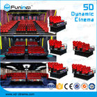 Ghế chuyển động 5D 6D 7D 9D Rạp chiếu phim Thiết bị Kino cho công viên giải trí