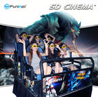 Rạp chiếu phim 220v 8.0kw 7D Tương tác ghế chiếu phim đầy đủ chuyển động 5D 12D Công nghệ hình ba chiều