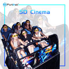 Súng 6 DOF Quay phim giả lập 7D Điện ảnh mô phỏng với móc áo 3D VR 2.25KW
