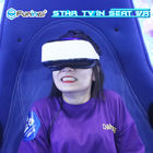 360 Xoay mô phỏng thực tế ảo Hai chỗ Điện ảnh trứng VR cho công viên giải trí