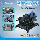 Công viên giải trí 9D VR Driving Simulator Car Racing Game Machine 3 Dof 1 Player