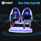 Blue + White 9D VR Simulator 2 chỗ ngồi với kính 3D Deepoon E3