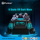 FuninVR-Bán chạy Arcade 6 chỗ VR tối mar 3.8KW Trải nghiệm thực tế ảo cho công viên giải trí