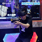 Video 360 View Virtual Reality Simulator Standing Up Infinite War
