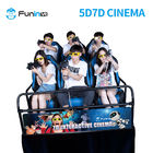 Giải trí 8.0kw 80pcs 7D 5D Cinema Simulator với 8 9 12 chỗ ngồi