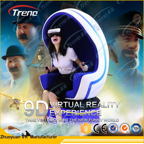 Blue Gun Shooting 9D Virtual World Simulator, Máy quay phim 360 độ Để thu hút du khách