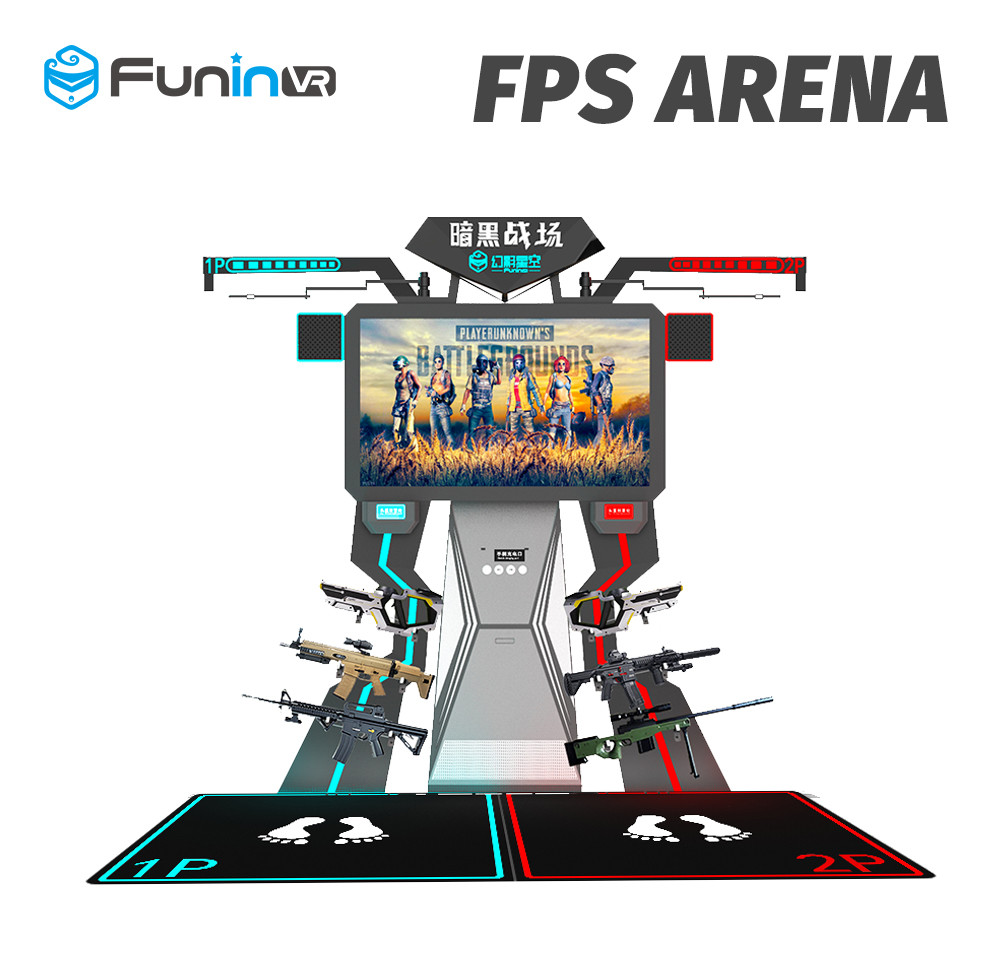 Máy chơi trò chơi tương tác 2 người chơi FPS Arena 9D Rạp chiếu phim thực tế ảo