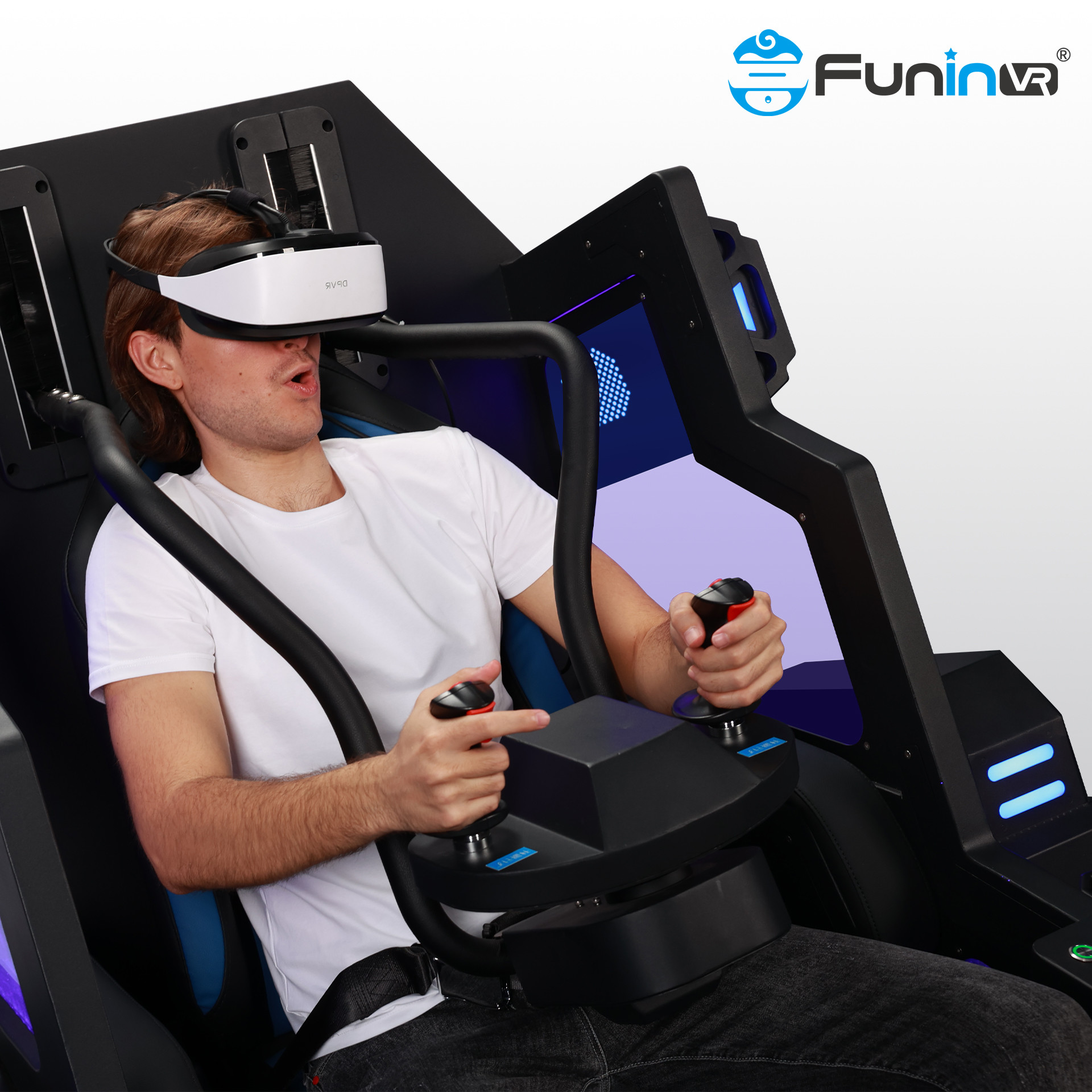 Trò chơi bắn súng ảo FuninVR Factory 360 Trò chơi dành cho người lớn hấp dẫn Máy giải trí VR Mecha