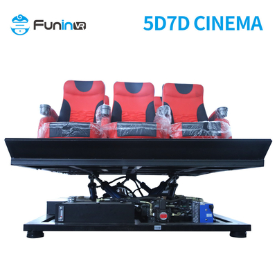 Năng lượng tối đa 500kg Nhà chiếu phim 5D Nhà chiếu phim 5D Với chiếu kỹ thuật số
