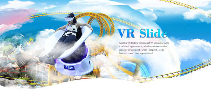 Double Seats Arcade Game VR Slide / VR Máy bắn với hai buồng trứng