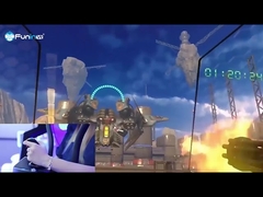 Trò chơi công viên giải trí Trình mô phỏng 9D VR Trình mô phỏng bầu trời trong nhà 360 VR Simulator