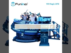 Trải nghiệm cuộc phiêu lưu thực tế ảo cuối cùng với 9D VR Simulator 360 độ xoay nhiều người chơi 1.2KW