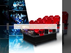 Trung tâm mua sắm Nhà hát phim 5D Thiết kế hình vuông tùy chỉnh cho 9-48 chỗ ngồi 3 Cập nhật hàng tháng 1 Phim