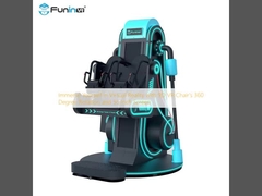 Ngâm mình trong thực tế ảo với ghế VR 9D quay 360 độ và màn hình 55 inch