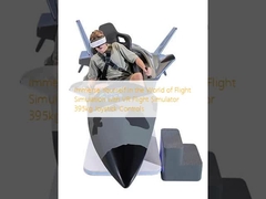 Nhắm mình trong thế giới mô phỏng bay với VR Flight Simulator 395kg Joystick Controls