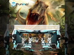 Trải nghiệm Tương lai Giải trí với Máy mô phỏng 9D VR Dragon Rider 5 chỗ trên Nền tảng Chủ đề Cực đoan Động