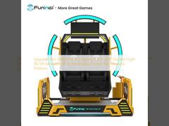 Nâng cấp doanh nghiệp giải trí của bạn với Máy mô phỏng VR 9D Double Flight 360° Màn hình hiển thị 40 inch Nền tảng động