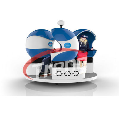 Thời trang Cool 360 độ Siêu thị 9D Ride Ride Ghế Blue Với Hiệu ứng Gió