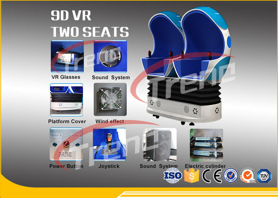 Trung tâm mua sắm Arcade điện tử 9D Virtual Reality Simulator Với 360 độ Dynamic Platfrom