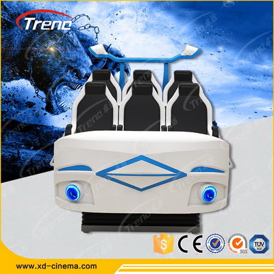 Giải trí Roller Coaster 9D Virtual Reality Simulator Sáu người ngồi tự động Hiển thị