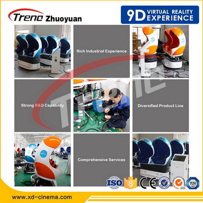 Giải trí Roller Coaster 9D Virtual Reality Simulator Sáu người ngồi tự động Hiển thị