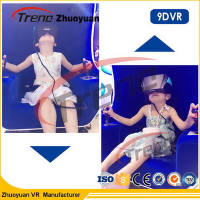 Đua xe Game trực tuyến VR 9D Phim Nhà hát Triple Ghế 220 Volt 5500 watt