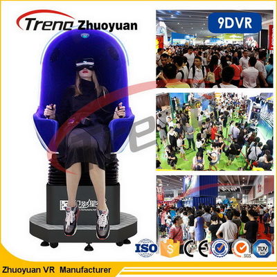 Đua xe Game trực tuyến VR 9D Phim Nhà hát Triple Ghế 220 Volt 5500 watt
