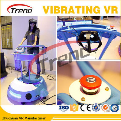 Động đất nhỏ Vibrating VR Simulator Với cầu thủ điều khiển Joystick