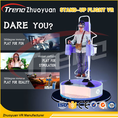 Không gian Trò chơi Mô phỏng Chuyến bay Thực tế ảo Với Nền tảng Điện Rời