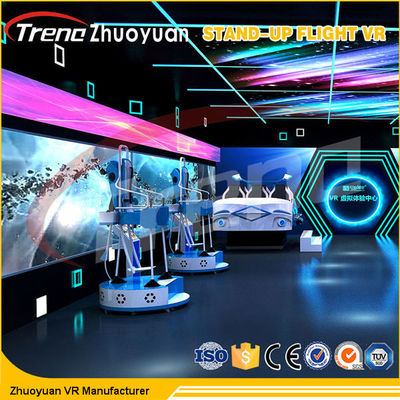 Thương mại Hàng không Skydiving Stand Up Flight VR Simulator Chứng nhận SASO