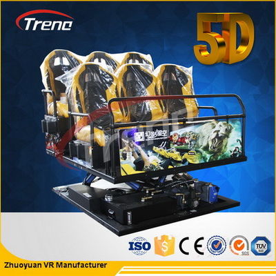 3 DOF Nhà hát ảo thực 5D với Hệ thống Ghế động Động Điện