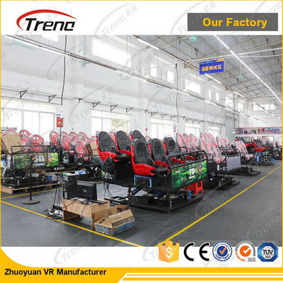 Hệ thống điều khiển kỹ thuật số di động 7D 4 chỗ ngồi / 6 chỗ ngồi với hệ thống thủy lực