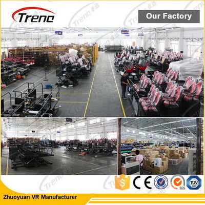 6 DOF Theme Park Entertainment Nhà hát Phim 7D Với Hệ thống Hiển thị Màn hình