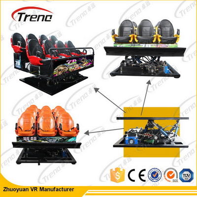 6-12 Ghế 9D Bộ mô phỏng thực tế ảo Kính 3DM Rạp chiếu phim 5D 7D cho công viên chủ đề