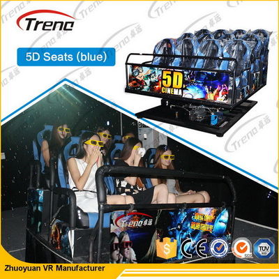 Trong nhà Immersion 7D Phim Nhà hát 12 chỗ Với Trò chơi bắn súng thú vị