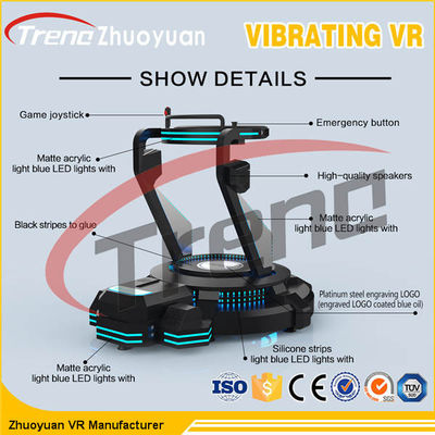 DC 220 V Động cơ VR VR Công viên Theme Simulator Với Hiệu ứng Động đất