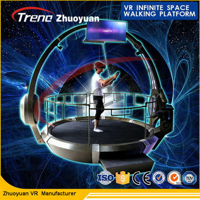 Công viên giải trí ngoài trời 2 người chơi Công cụ 9D VR Simulator Với kinh nghiệm chơi game VR Immersive