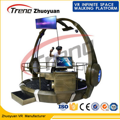 Công viên giải trí ngoài trời 2 người chơi Công cụ 9D VR Simulator Với kinh nghiệm chơi game VR Immersive