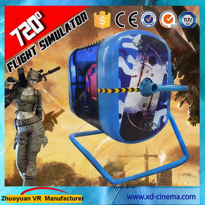 Công viên Theme Park Trò chơi 360 độ Flight Simulator Với Joystick Chuyến bay